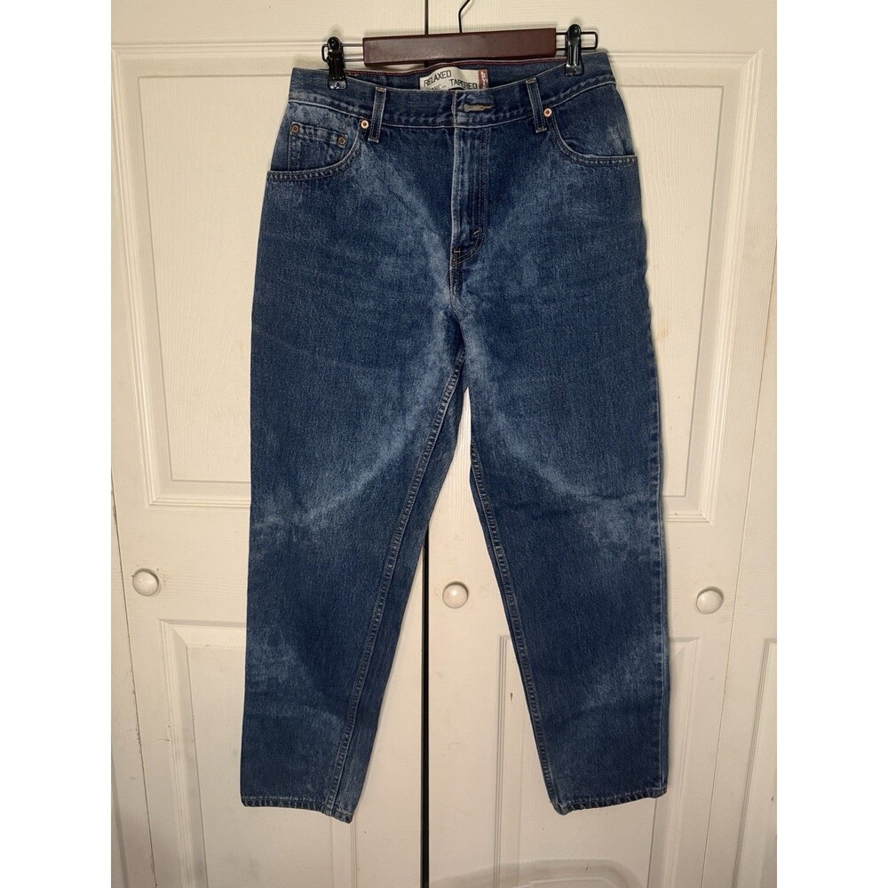Levi's 550 Mom Jeans 1990s Vintage Relaxed Fit Tapered Leg Size 12M Women's Y2K